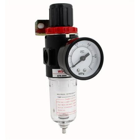 - Unique Bargains AFR2000 0.05-0.85Mpa Compressor Regulator Pneumatic Air Filter 1/4