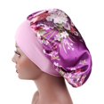 thumbnail image 2 of Sunjoy Tech Women One Size Flower Stretchy Beanie Turban Bonnet Chemo Cap for Cancer Patients Ladies Bandanas African Head Wrap, 2 of 4