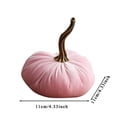thumbnail image 4 of Miyuadkai Pendant With Soft Stuffed Pc Decor 1 Pumpkins Super Pumpkin Handmade Velvet Home Decor room decor Pink One Size, 4 of 4