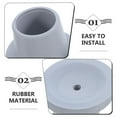 thumbnail image 3 of LEEYNEER 4pcs Rubber Feet For Shower Chair Non-Slip Chair Leg Covers Replacement Feet Covers Cane Tips Furniture Leg Cover Bath Chair Rubber Tips, 3 of 8