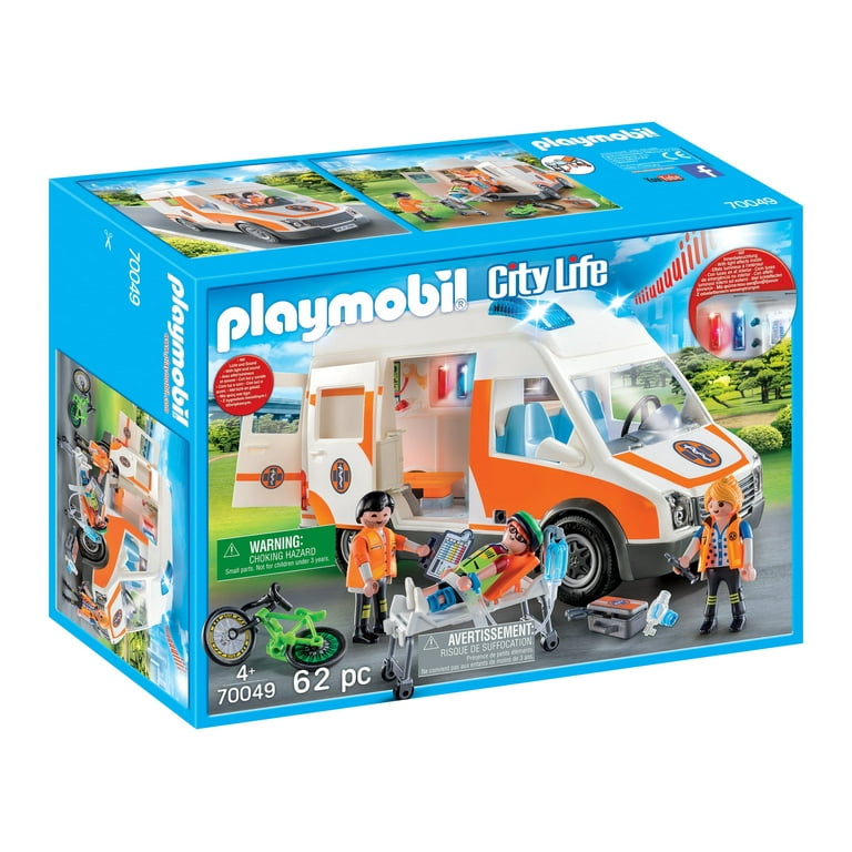 PLAYMOBIL Ambulance with Flashing Lights