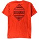 thumbnail image 2 of Quiksilver Answer Slim Graphic Camiseta para Hombre, Naranja, X-Large Quiksilver Camiseta gráfica, 2 of 2