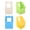 Mixed colors, variant on Giaone Hanging Feeder Space Saving Easy Refill Bird Cages