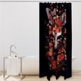 thumbnail image 2 of Floral Animal Waterproof Printed Shower Curtain Set with Hooks - Bathroom Decoration - Curtain Sets, 2 of 5