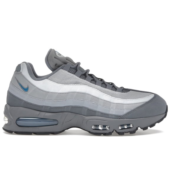 Nike Men's Air Max 95 OG Big Bubble Smoke Grey Green Abyss Running Shoes, from StockX