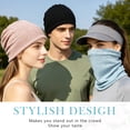 thumbnail image 5 of PHOGAY 5 Pack Chemo Headwear Turbans Cap, Women's Slouchy Beanie Chemo Hat Stretch Cancer Head Wraps Sleep Head Scarf for Cancer Patient, 5 Colors, 5 of 9