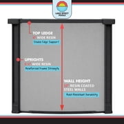 Lake Effect Pools 24' x 52 Fiji Round Resin Protected Steel Walled Above Ground Swimming Pool