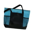 thumbnail image 4 of Bolsa deportiva de gimnasio, bolsa de viaje para mujer, bolsa para ropa, bolsa de viaje versátil. lago azul, 4 of 9