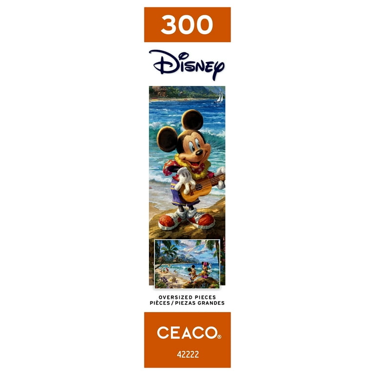 Ceaco 300-Piece Thomas Kinkade Disney Mickey & Minnie in Hawaii