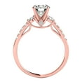 thumbnail image 3 of Aonejewelry 1.25 Ct. Halo Diamond Engagement Bridal Set Ring Crafted In 14k Solid Rose Gold, 3 of 4