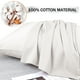 thumbnail image 4 of Funda de almohada PiccoCasa 100% algodón Juego de 2 51x76cm con Cierre de Cremallera, 4 of 6