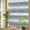 Gray, variant on Grey Stripe Privacy Window Film, Decorative Stained Glass Window Film, Minimalist Farmhouse Striped Resuable Rainbow Static Cling for Home Bathroom Living Room Glass Door 23.6"x59"
