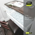thumbnail image 7 of Pro-Mart Industries, Inc Smart Design Bonded Grip Shelf Liner - 12 inch x 10 feet Wisteria Blue, 7 of 7