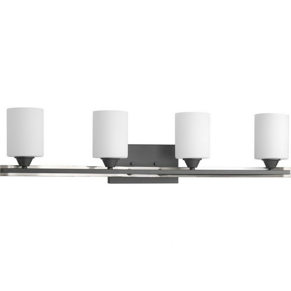 P300147-143-Progress Lighting-Dart - 4 Light - Cylinder Shade in Modern style - 33 Inches wide by 7.88 Inches high