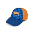 thumbnail image 5 of Hot Wheels Ringer T-Shirt, French Terry Shorts and Hat 3 Piece Outfit Set Toddler to Big Kid, 5 of 5