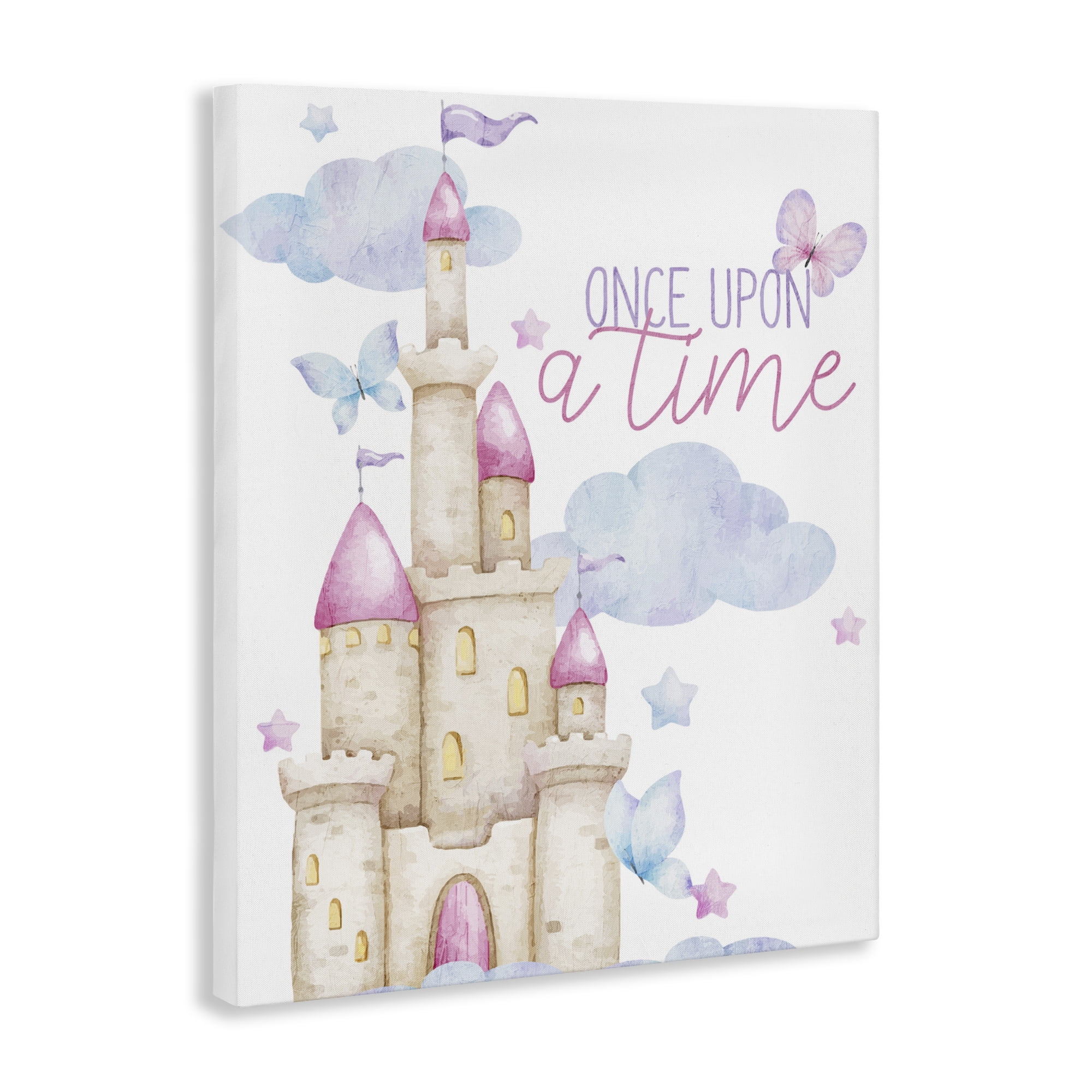Once Upon A Time Castle Canvas Wall Art, design by Kim Allen