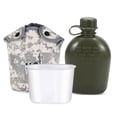 thumbnail image 1 of Taza para exteriores Kit de cantimplora de 3 piezas con taza de aluminio y cubierta para acampar al Tomshoo Taza para exteriores, 1 of 5