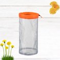 thumbnail image 4 of WRITWAA Orange Drawstring Storage Pouch Foldable Nylon Mesh Bag for Gym, Sports, Travel and Outdoor Activities - 1 Piece, 4 of 8