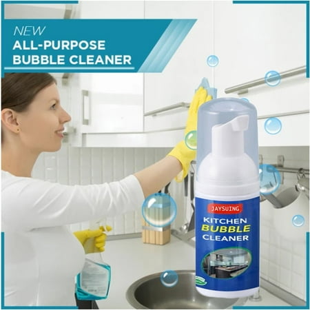 CARLTON GLOBAL All-Purpose Cleaning Bubble Spray Multi-Purpose Foam Kitchen Grease (Best Way To Clean Kitchen Grease)