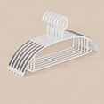 thumbnail image 4 of Clothes Hangers 5 Pcs Plastic Hangers Saving Coat Hanger With Shoulder, 4 of 9