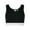 Black/White, variant on SF Minni Childrens Girls Fashion Sports Bra