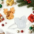 thumbnail image 1 of Silicone Christmas Mold Baking Tray, Flexible Holiday Cookie Candy Craft Making Tool, Reusable Non-Stick Design, 1 of 9