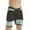 Teal Stripe, variant on MyPakage Men's Weekday Boxer Brief (Heather Feather, X-Small)