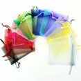 thumbnail image 4 of INTBUYING Organza Multi-Color Jewelry Gift Bags 100 Count 2.8x3.5in Valentine's Day, 4 of 5