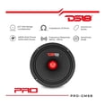 thumbnail image 2 of Altavoz DS18 PRO-GM6B - 6.5", rango medio, bala de aluminio roja, 480W Máx, 140W RMS, 8 Ohmios - Altavoces de puerta de audio de calidad premium para sistema de sonido estéreo de automóvil o camión (1 DS18 PRO-GM6B, 2 of 7