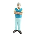 thumbnail image 2 of Figura humana en miniatura, figura de personaje, escenas en miniatura, familia, figura en miniatura para casa de muñecas, diorama, arquitectura Abuelo, 2 of 9