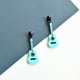 thumbnail image 2 of Guitar Earings for Men Women Acrylic Earings Pink Blue Black Gift for Music Lover, 2 of 4