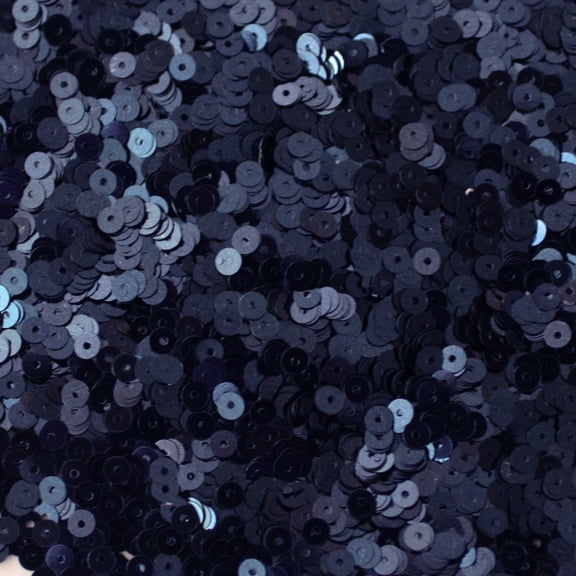 Navy Blue Sequins 4mm Shiny Metallic Made in USA