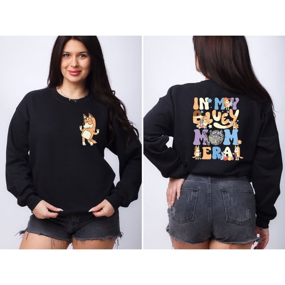 In My Bluey Mom Era Shirt, Bluey Cool Mom Club Shirt, Bluey Chilli Heeler Shirt, Bluey Mom Shirt, Bluey Mum Gift