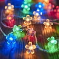 thumbnail image 4 of Steadline LED Cherry Blossom String Lights with Flower Shaped Decorations - Battery Powered Fairy Lights for Bedroom Dorm Party Decor and Outdoor Ambiance - Romantic Gift for Special Occasions, 4 of 7