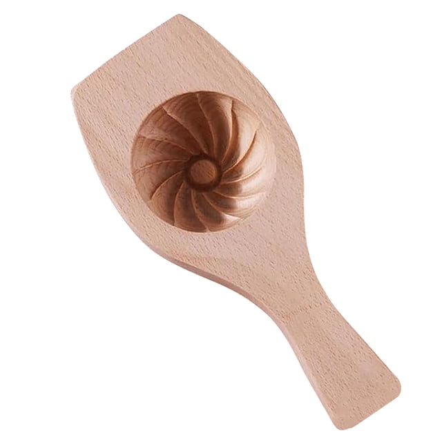 DIY Molde de Madera para Pastel de Luna - Forma de Flor, Antiadherente, Madera Natural, Horneado de Medio Otoño/Hacer Jabón