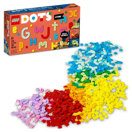 UPC: 0673419358095 | LEGO DOTS Lots of DOTS 41950 – Lettering Tiles  Craft Kits for Kids  Art & DIY Room Décor Accessories  Message Boards  Birthday & Party Gift Idea Set for Teenagers  Boys  and Girls Ages 6+