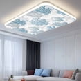 thumbnail image 2 of Starfish Coastal Magnetic Fluorescent Light Covers for Ceiling Lights 2x4Ft, Nautical Ocean Summer Beach Coral Office Classroom Kitchen Drop Ceiling Light Covers Lighting Filters Shade Panel 2 Packs, 2 of 9