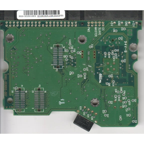 WD200BB-75CAA0, 0000-001092-200 G, WD IDE 3.5 PCB