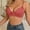 Red, variant on Women Front Closure Floral Lace Wireless Bra, Full‑Figure Large Bust Friendly Front‑Hook Bralette, Adjustable Strap Side Support Intimate Lingerie for Ladies Daily Wear