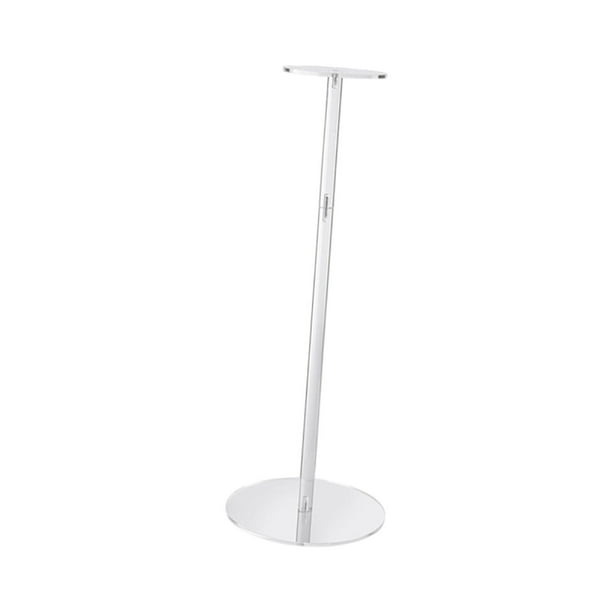 Soporte de acrílico para sombreros, pelucas, sombreros, joyería Base redonda