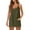 Army Green, variant on Summer Dresses For Women Sevevn Fashion Women's Fashion V-Neck Sleeveless Solid Pockets Button Pullover Dress Casual Dresses For Women