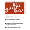 thumbnail image 4 of RugSmith White Machine Tufted Gather Here Doormat, 18" x 30", 4 of 5