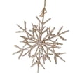 thumbnail image 4 of Adorno colgante para árbol de Navidad, decoración navideña, purpurina decorativa, fiesta Copo de nieve de champán, 4 of 9