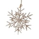 thumbnail image 4 of Adorno colgante para árbol de Navidad, guirnalda brillante, colgante decorativo para colgar. Copo de nieve de champán, 4 of 9