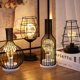 thumbnail image 5 of Lámpara con forma de vino tinto, lámpara Led, copa de vino, luz de mesa, lámpara de hierro forjado de Metal, decoración moderna para el hogar, 5 of 5