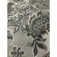 thumbnail image 2 of Decora Furnishings Luxurious Premium Jacquard Floral Design Furnishing Fabric for Upholstery, Window Treatments, Craft - Width 54 inches - Fabric by The Yard (Silver), 2 of 8