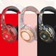 thumbnail image 5 of Bearachild Auriculares inalámbricos compatibles con Bluetooth Reducción de ruido Sonido estéreo Manos libres portátil Juego de llamadas Juego Cables de audio/vídeo Rosado, 5 of 6