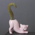 thumbnail image 5 of Cute Cat Tail Flower Pot, Ceramic Cartoon Animals, Succulent Cactus Flower Pot, 5 of 5