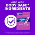 thumbnail image 6 of Tampax Radiant Tampons Multipack, with LeakGuard Braid, Regular/Super/Super Plus Absorbency, Unscented, 112 Count, 6 of 11