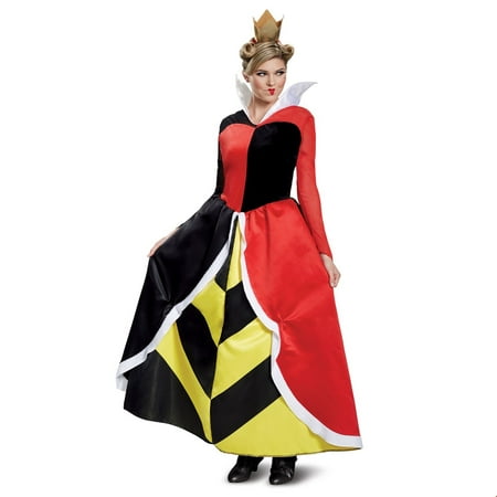 Disney Villains Queen Of Hearts Deluxe Adult Costume